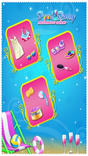 Pool Party Makeover Salon - Girls Games for kids(圖2)-速報App