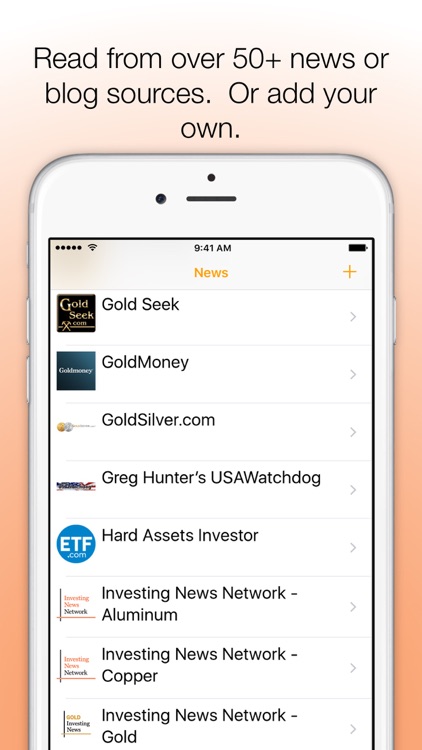 PureMetals: Commodity Prices, Charts, News screenshot-3
