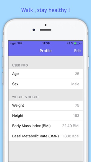 Walk Pedometer Step Counter and Weight Tracker(圖1)-速報App