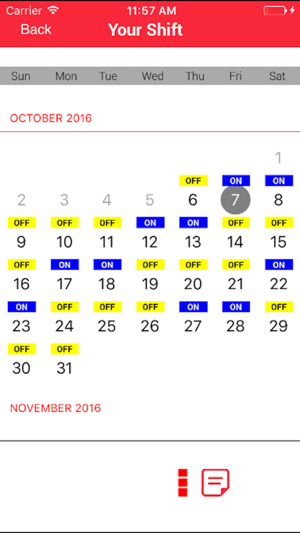 Oil Field Shift Calendar(圖4)-速報App