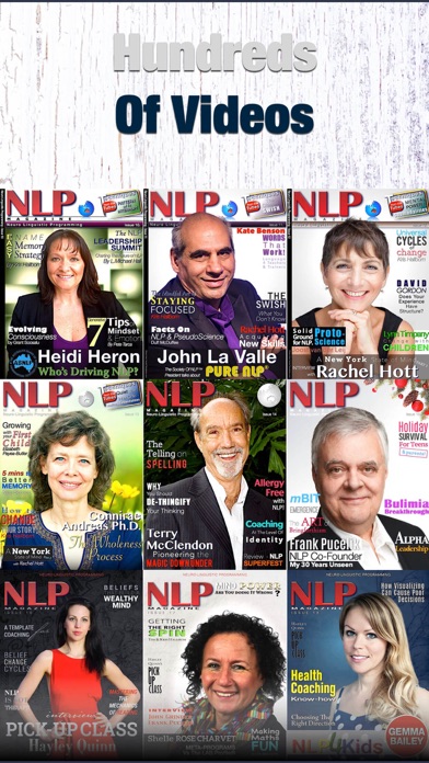 Nlp Magazine review screenshots