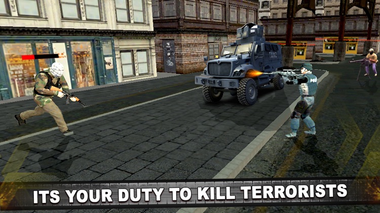 Police Anti Terrorist SWAT Shooter in Crime City screenshot-4