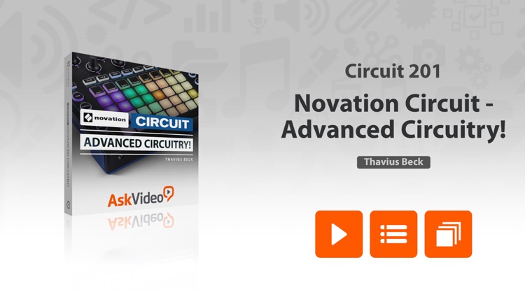 Adv. Course For Novation Circuit