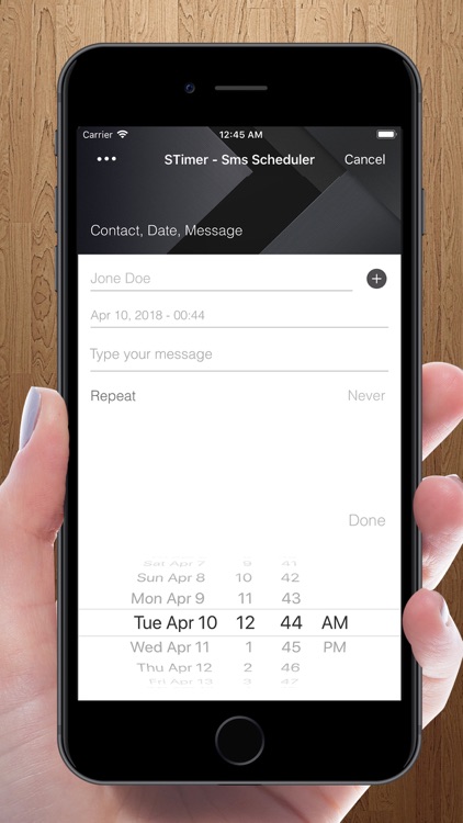 STimer - Sms Scheduler App