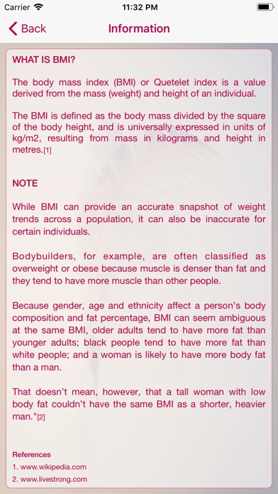 Ideal Weight, BMI Calculator screenshot 3