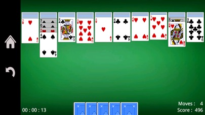スパイダーソリティア - Spider Solitaireのスクリーンショット4 スパイダーソリティア - Spider Solitaireのスクリーンショット4