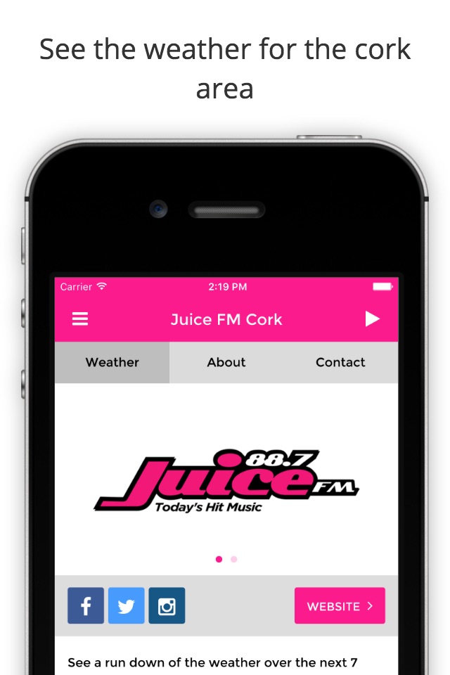 Juice FM Cork screenshot 4