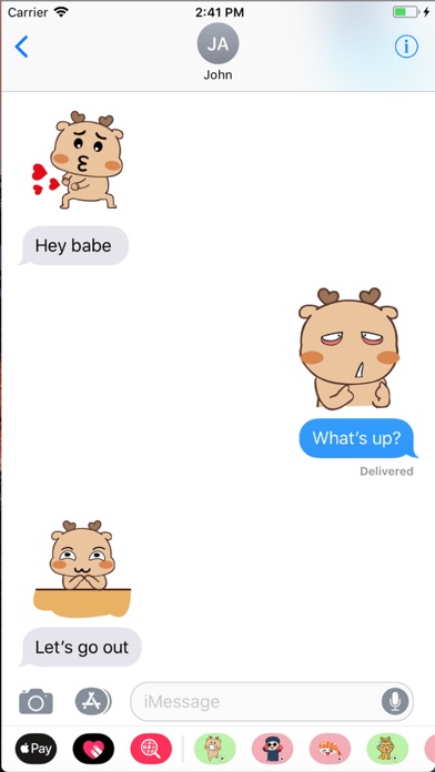 Spurt - Deer Emoji GIFs screenshot 4