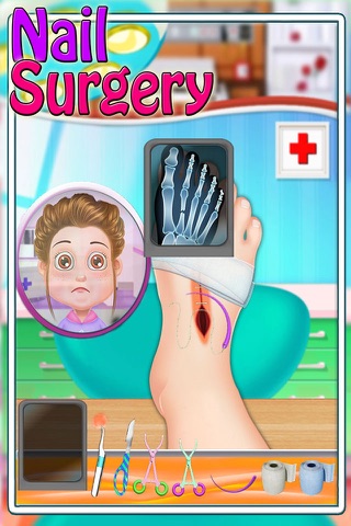 Nail Surgery - foot surgeon simulator screenshot 3