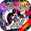 Coloring Book Painting Cartoon "for Monster High "