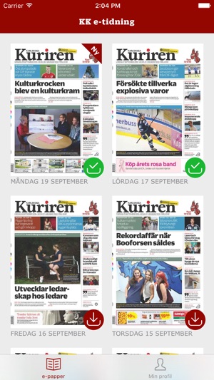 Karlskoga-Kuriren e-tidning(圖1)-速報App