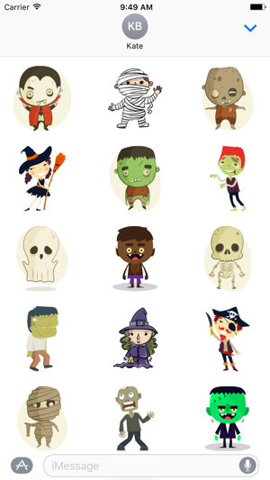 Halloween Characters - Fx Sticker(圖2)-速報App