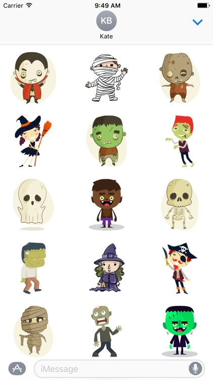 Halloween Characters - Fx Sticker