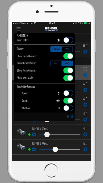 Hensel Remote screenshot-3