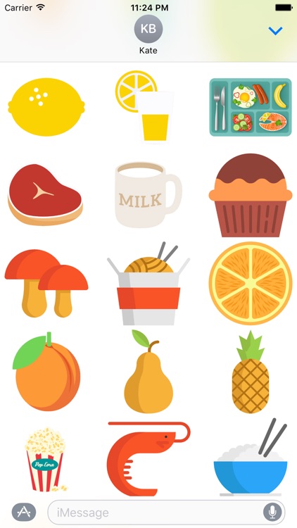 Mealtime Stickers screenshot-3