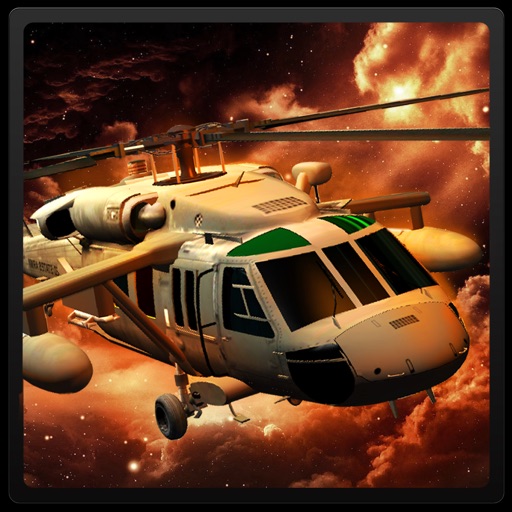 Stealth Helicopter Fighter War Simulator iOS App