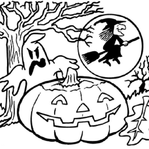 Coloring Pages For Halloween icon
