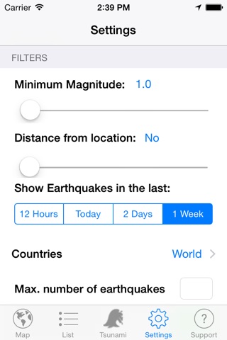 Quake Spotter Lite screenshot 4