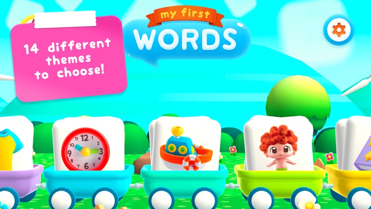 My First Words - Early english spelling and puzzle game with flash cards for preschool babies by Play Toddlers (Free version)