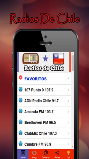 Radios De Chile - Emisoras De Radio Chil