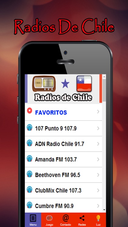 Radios De Chile - Emisoras De Radio Chilenas