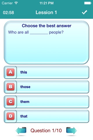 TOEFL Grammar For Beginners screenshot 3