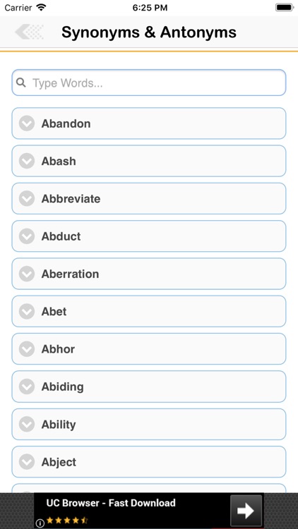 Synonyms n Antonyms