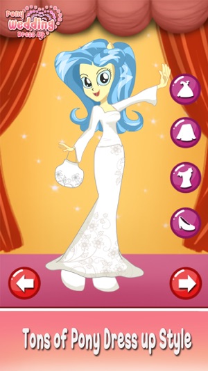 Bride Pony wedding girl princess dress up makeover(圖4)-速報App