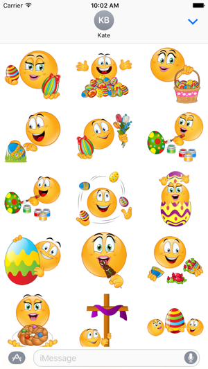 Easter Emoji Stickers(圖2)-速報App