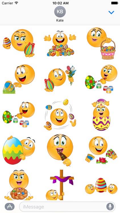 Easter Emoji Stickers