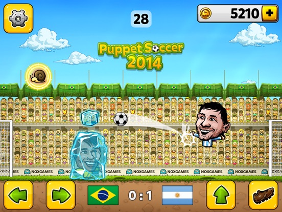 Puppet Soccer 2014 - футбол - Чемпионат мира марионеток на iPad