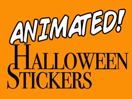 Fully animated, hand crafted, mildly scary Halloween stickers - the perfect accent to add a bit of YIKES