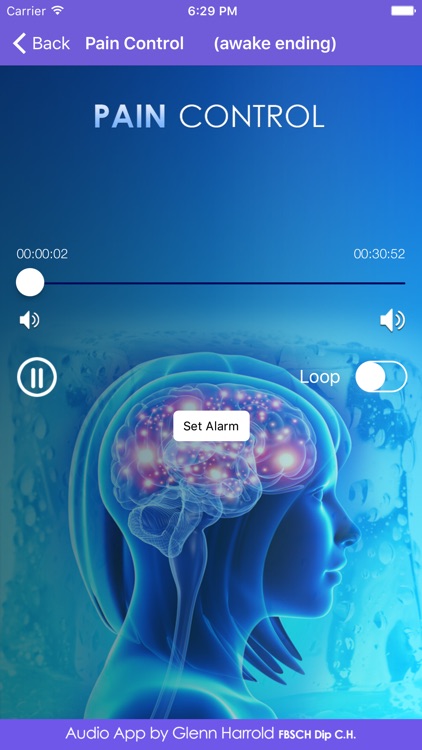 Pain Control Hypnosis by Glenn Harrold screenshot-3