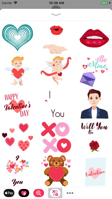 Valentine's Animated Stickers screenshot 2