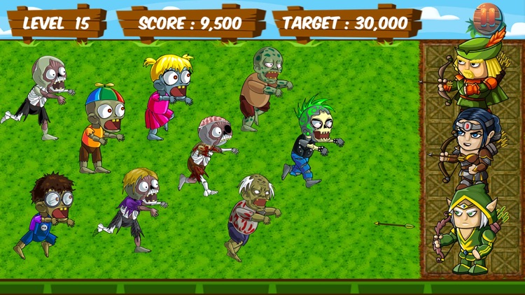 Archery VS Zombie Run Games