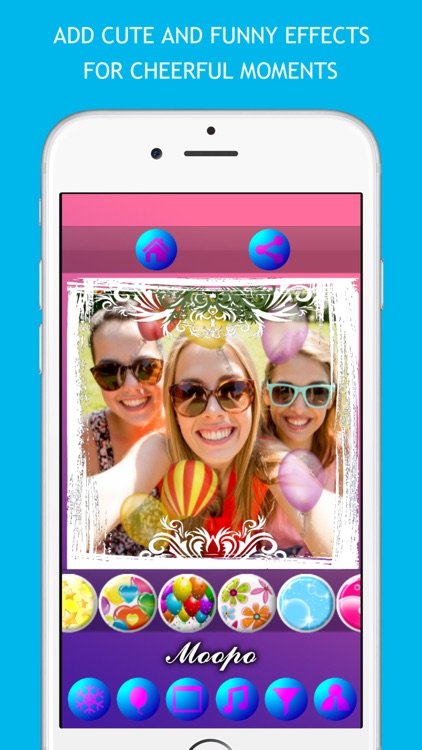 Moopo – Animated Photo Collage Maker & Filter Camera & Selfie Editor screenshot-3