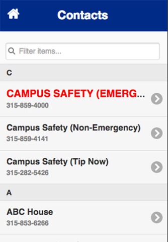 Hamilton College Mobile App screenshot 3