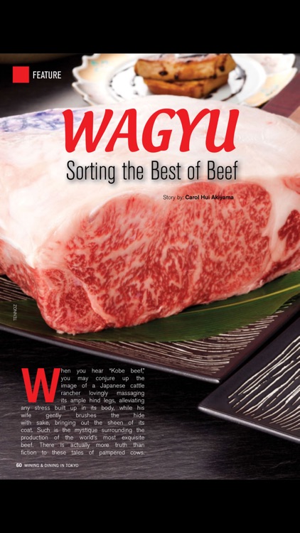 WINING & DINING in TOKYO