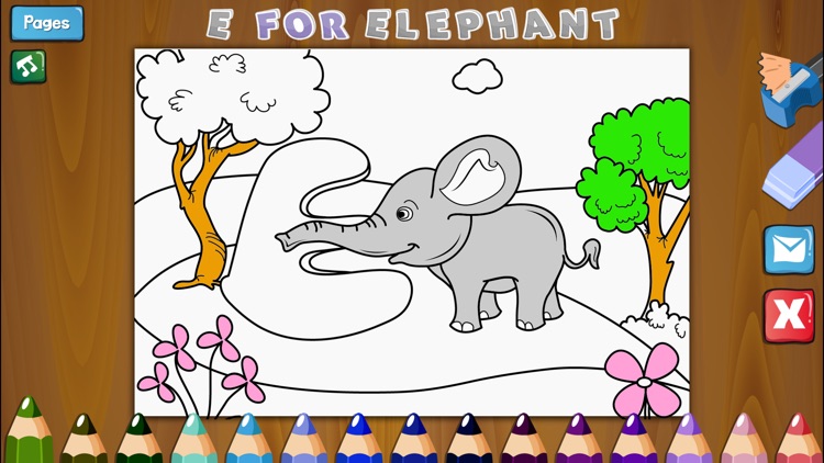 ABC 123 Kids Coloring Book - Alphabet & Numbers