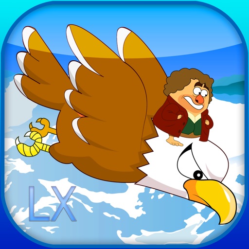Flying Eagle Flap Fantasy LX - Epic Obstacle Avoiding Journey iOS App
