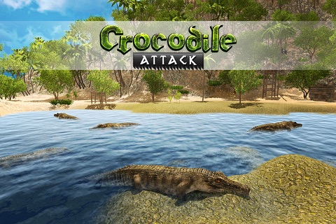 Angry Crocodile Attack 3D – A Ferocious Swamp Reptiles Simulation screenshot 4