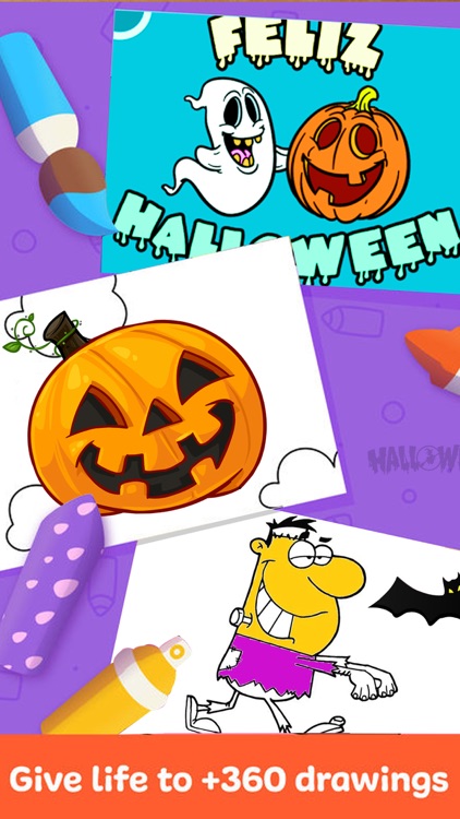 Halloween Colouring Pages : Spooky Fun