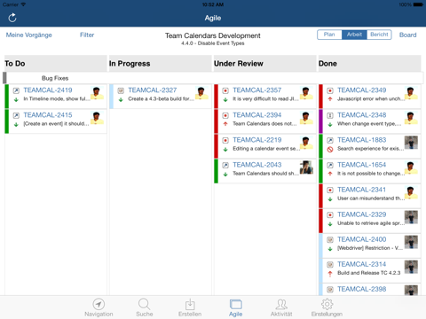 Mobility for Jira (for iPad) screenshot 4