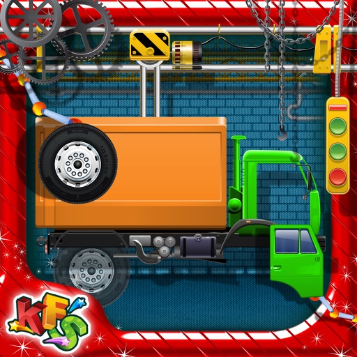 Truck Factory - Super cool vehicle maker simulator game for crazy mechanics Icon