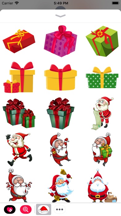 Christmas Stickers with Emojis screenshot 2
