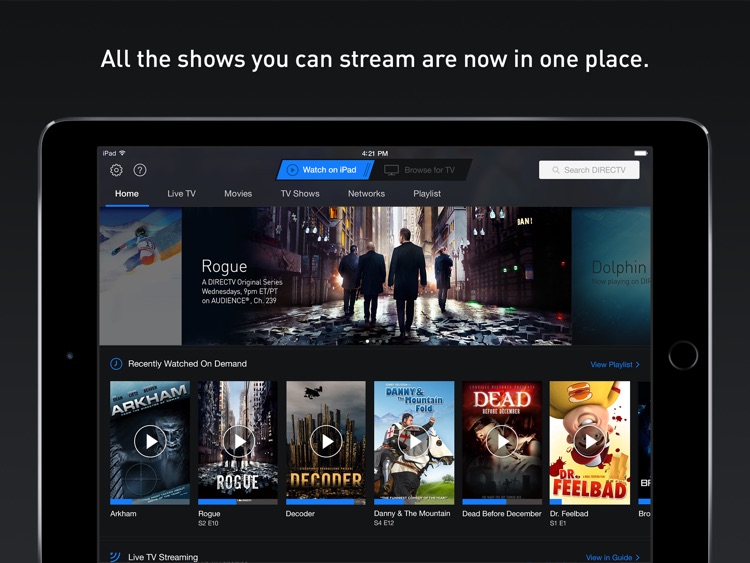 directv app apple tv