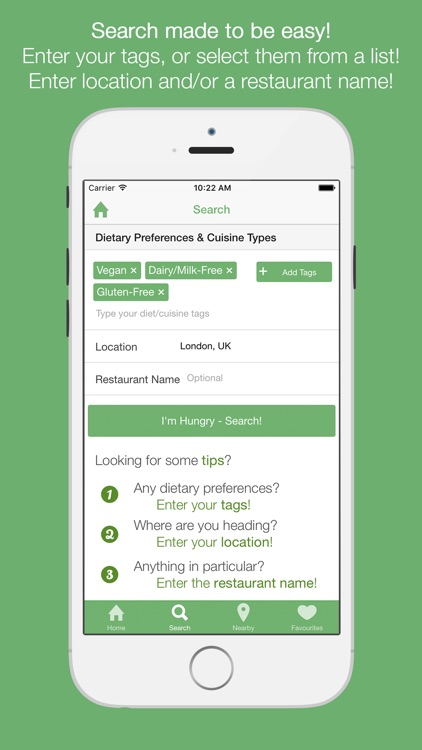 Biteappy – Food allergy restaurant finder screenshot-2