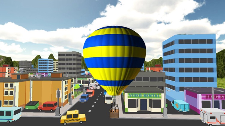 3D Hot Air Balloon Simulator - Transport Adventure