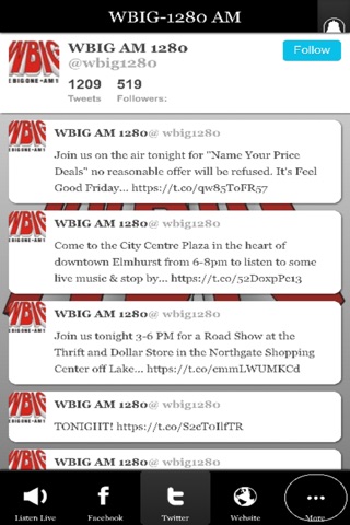 WBIG-1280 AM screenshot 3