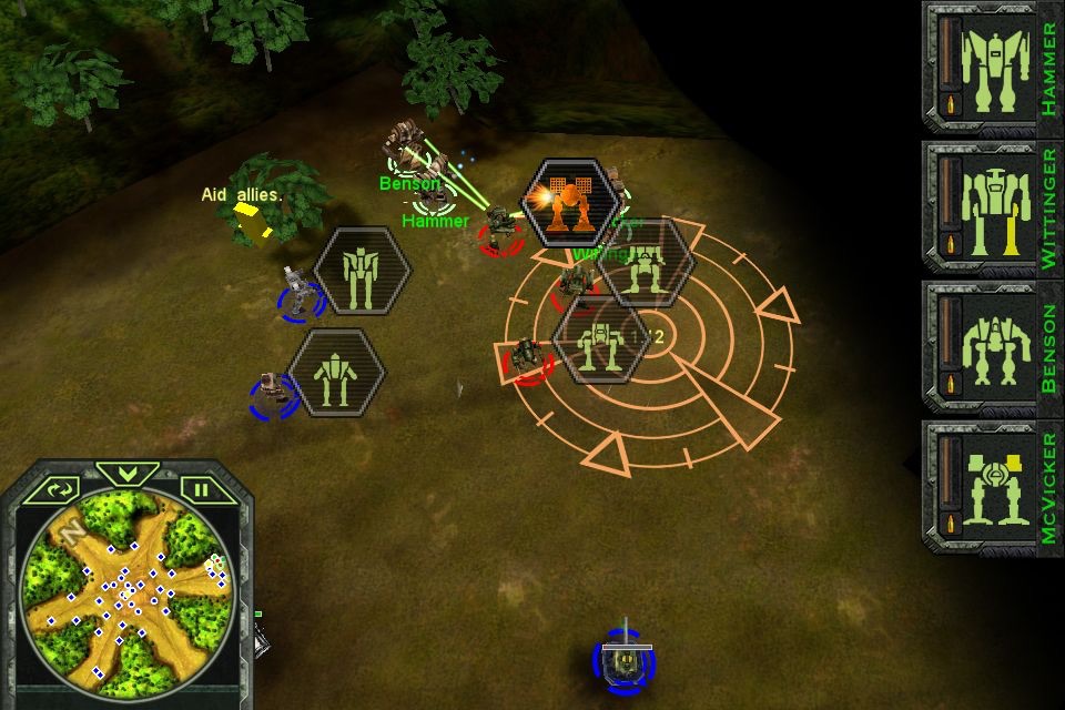 MechWarrior: Tactical Command screenshot 2